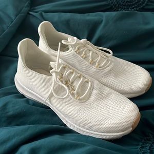White Athletic Tennis Shoes